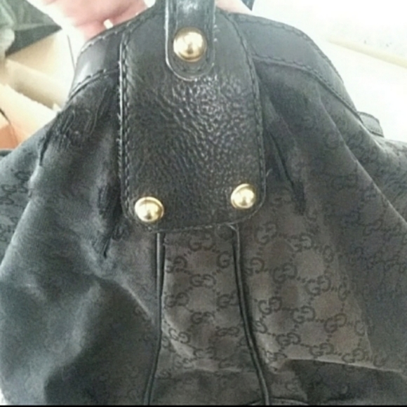 🔥SALE🔥💯Auth Gucci Jockey hobo bag. - Picture 4 of 16